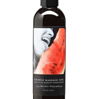 Edible Massage Oil - Watermelon - 8 oz.