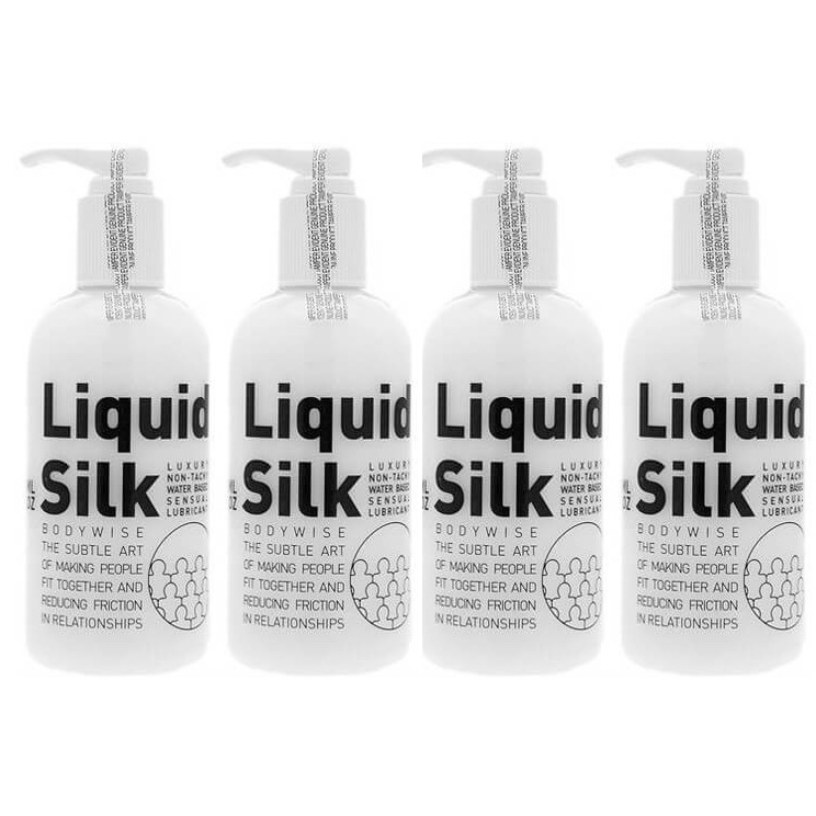 Liquid Silk Lubricant 250ml Pump 4 B - Liquid