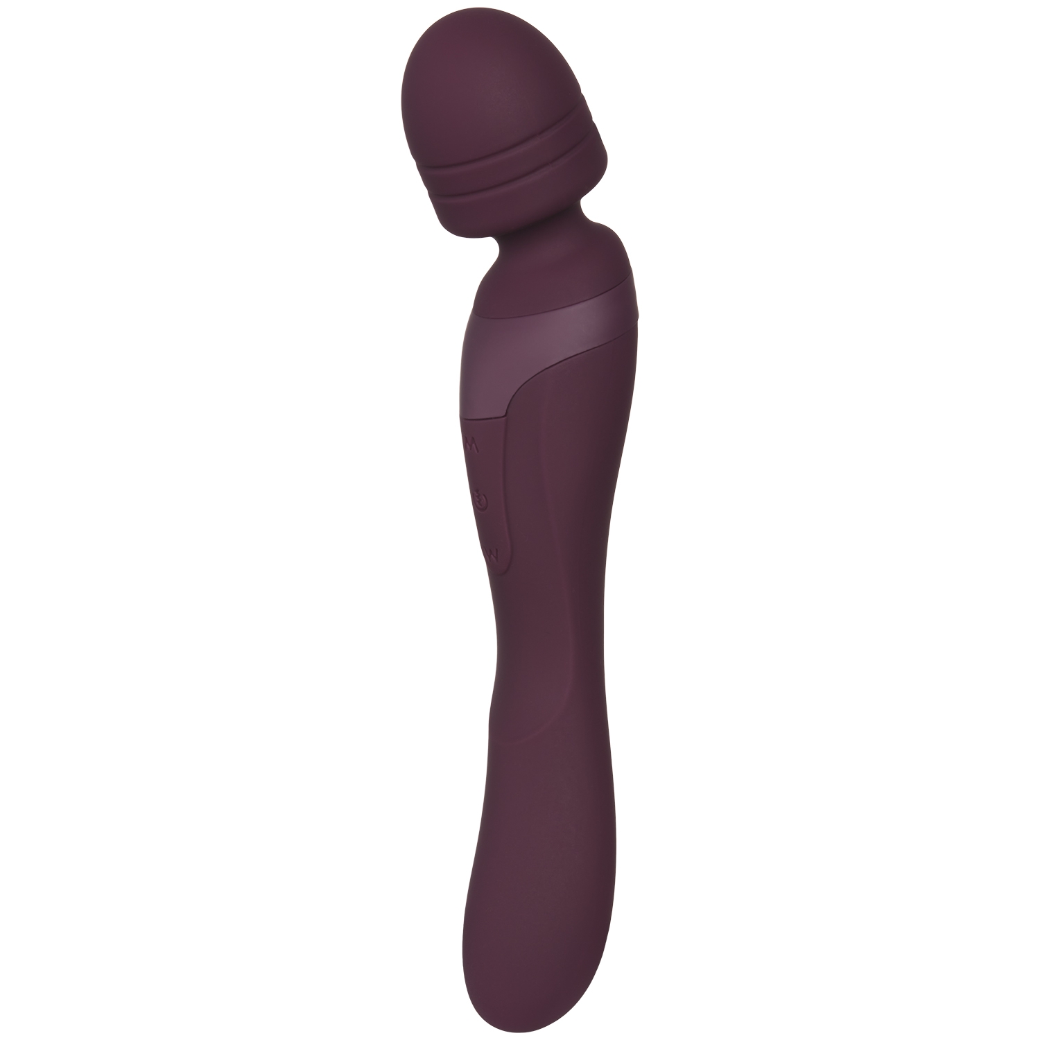 Amaysin Duo Magic Wand and Dildo Vibrator - Bordeaux