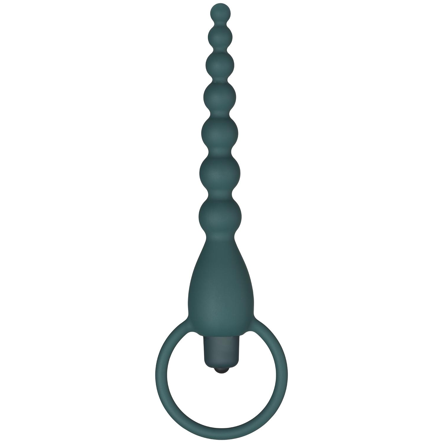 Amaysin Wave Vibrating Anal Beads 8.3 Inch - Green