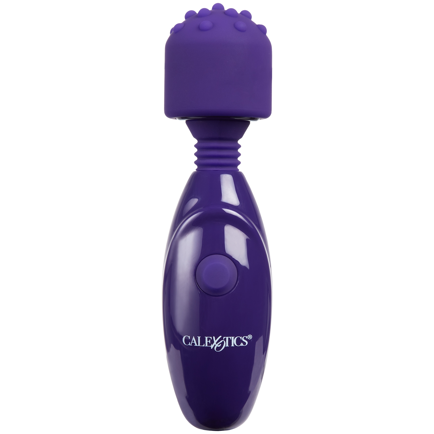 CalExotics Tiny Teasers Rechargeable Nubby Vibrator 3.9 Inch - Purple