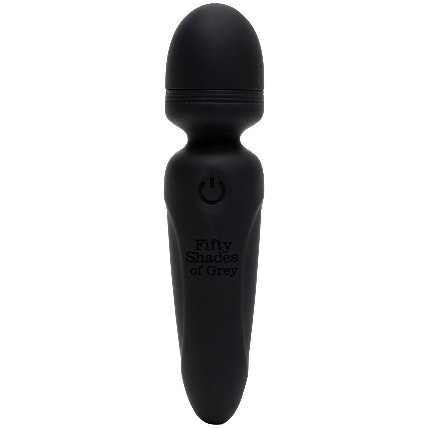 Fifty Shades of Grey Sensation Mini Wand Vibrator 4 Inch - Black