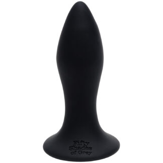 Fifty Shades of Grey Sensation Vibrating Butt Plug 3.4 Inch - Black