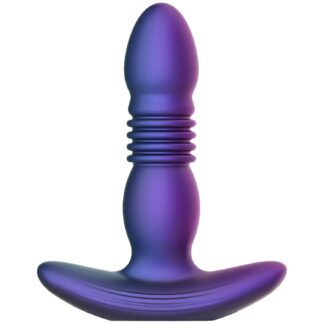 Hueman Supernova Thrusting Butt Plug 5.5 Inch - Purple