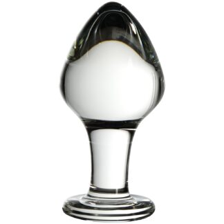Icicles No 25 Glass Plug 3.7 Inch - Clear