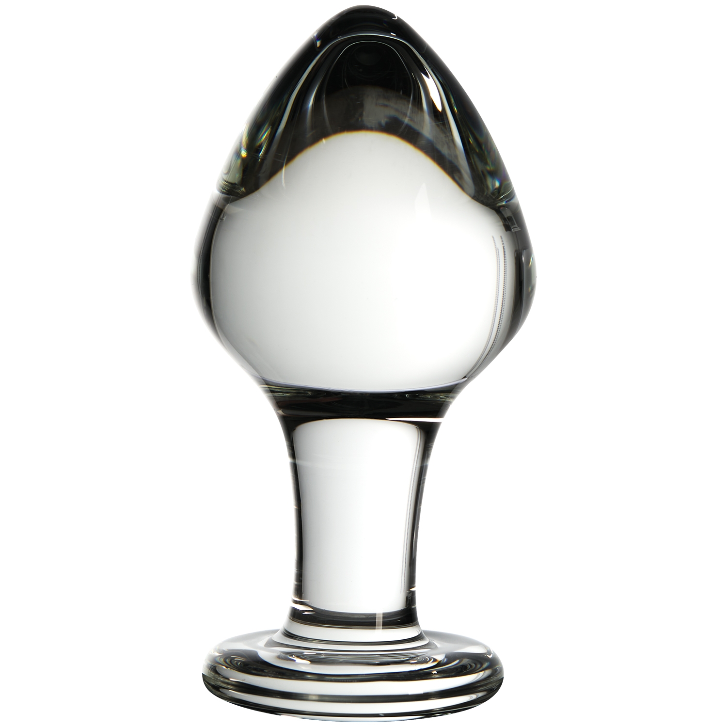 Icicles No 25 Glass Plug 3.7 Inch - Clear