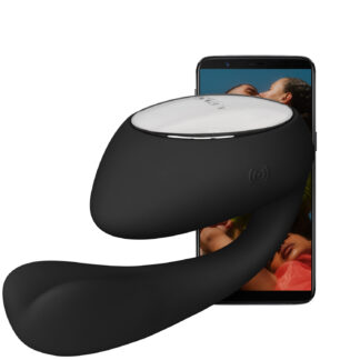 LELO Ida Wave App-Controlled Couple's Vibrator - Black