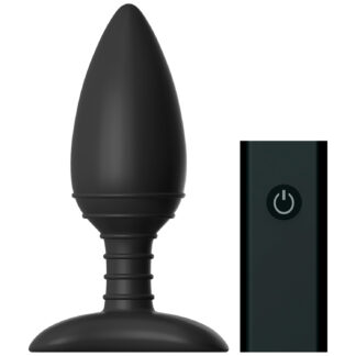 Nexus Ace Rechargeable Remote Controlled Large Anal Vibrator 5.5 Inch - Black