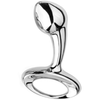 Njoy Pure Steel Butt Plug Small 3.1 Inch - Silver