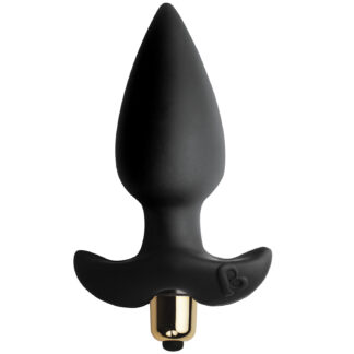 Rocks Off Butt Throb Anal Vibrator 5 Inch - Black