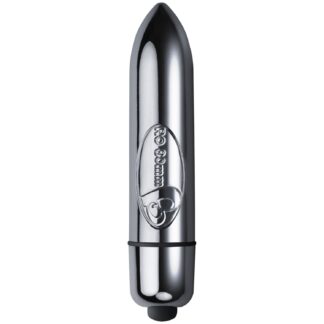 Rocks Off RO-80mm Clitoral Vibrator 3.2 Inch - Silver