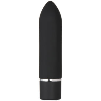 Sinful Silky Rechargeable Bullet Vibrator 4.1 Inch - Black