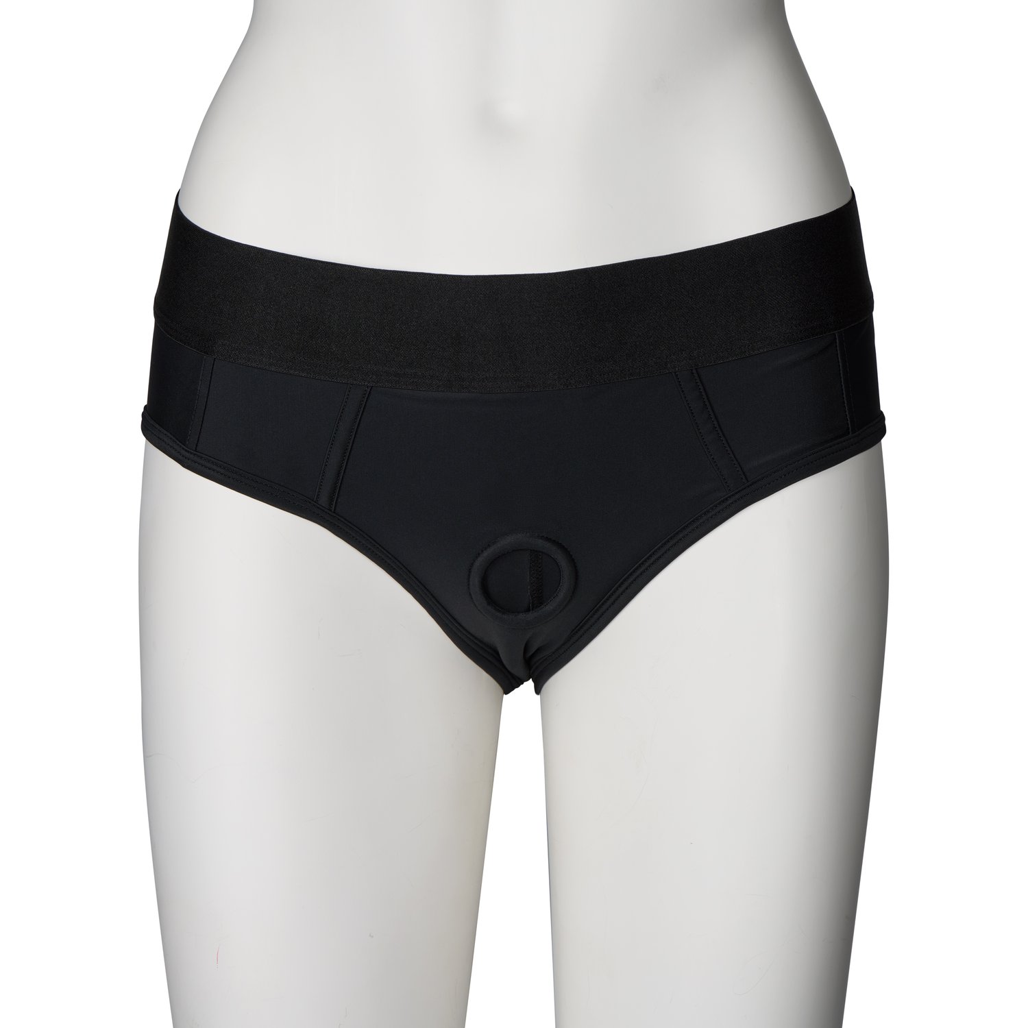 Obaie Strap-On Harness Panties - Black - M