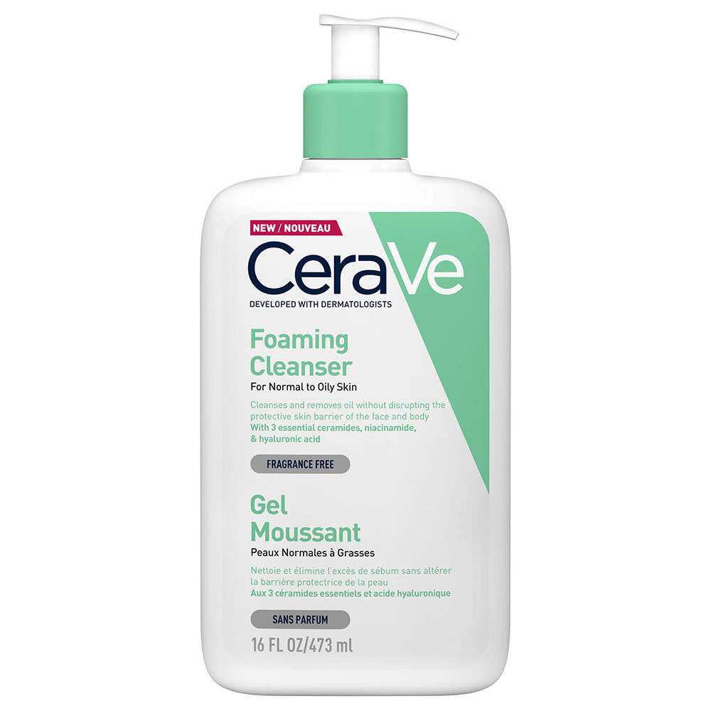 CeraVe Facial Foaming Cleanser For Face & Body 473ml