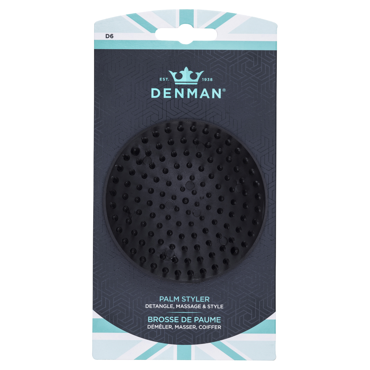 Denman D6 The Shower Brush Black