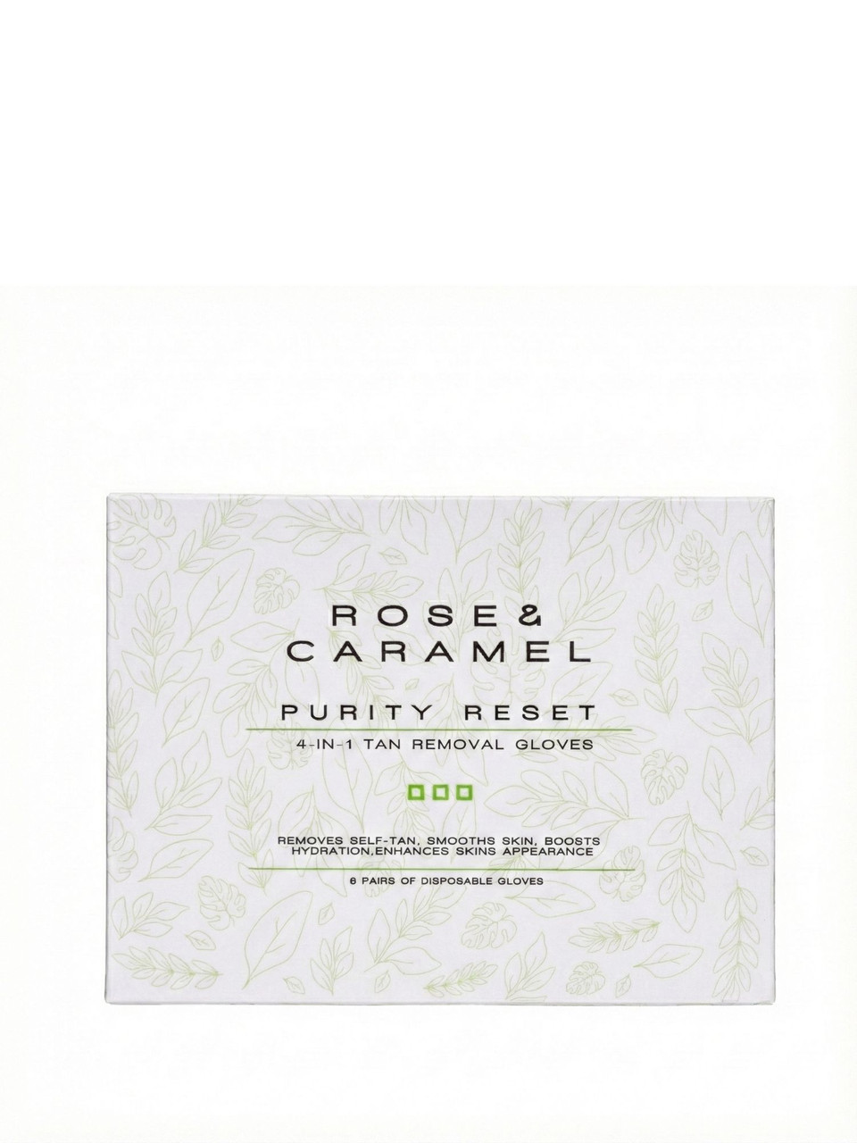 Rose & Caramel Purity Reset 4-in-1 Self Tan Removing Gloves 150g