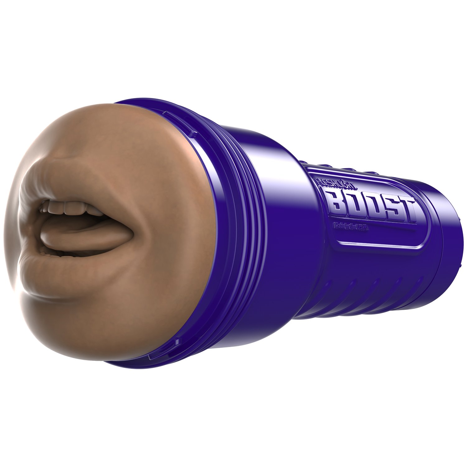 Fleshlight Boost Blow Mouth Masturbator - Light Brown