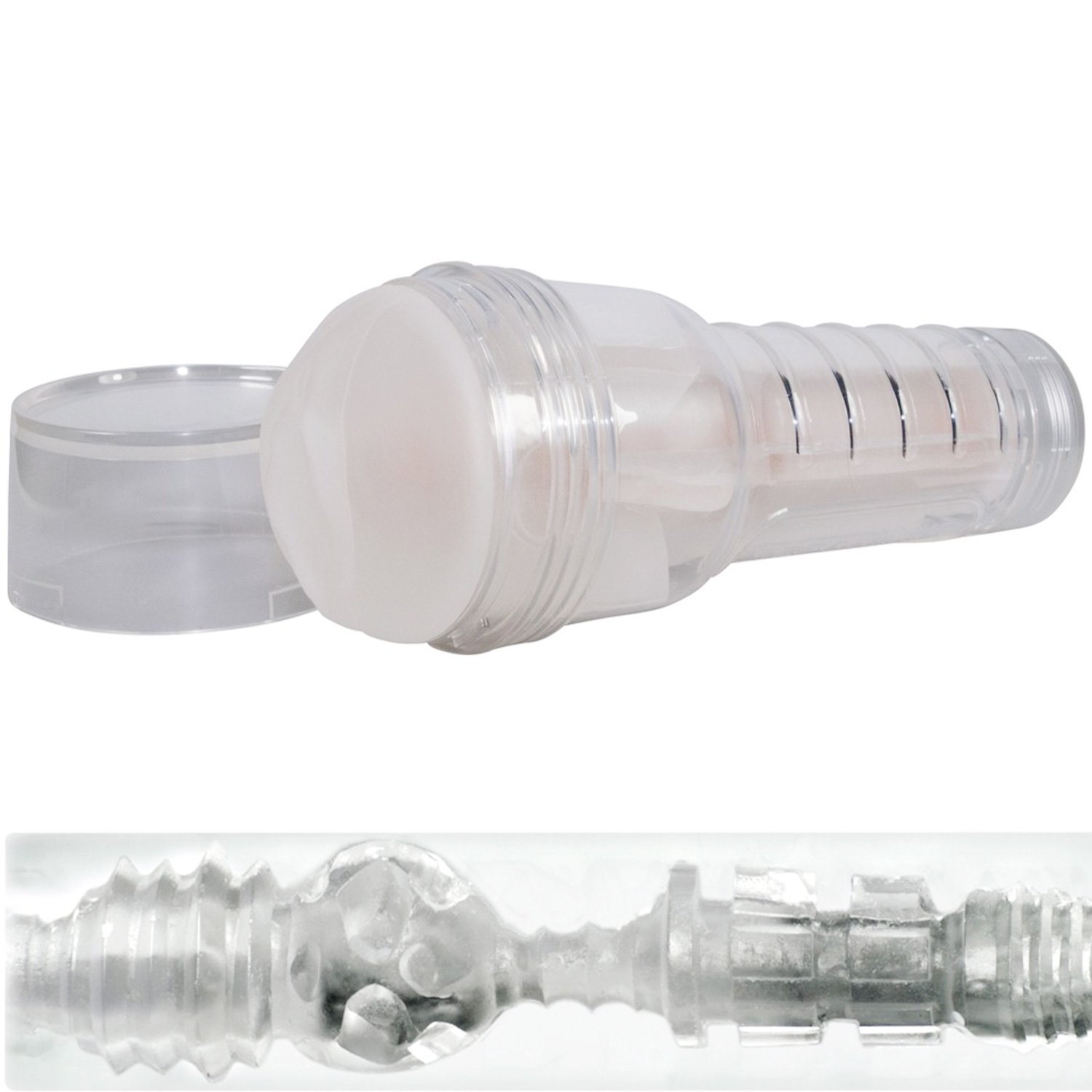 Fleshlight Ice Lady Crystal Vagina - Clear