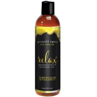 Intimate Earth Organic Massage Oil 120 ml - Clear