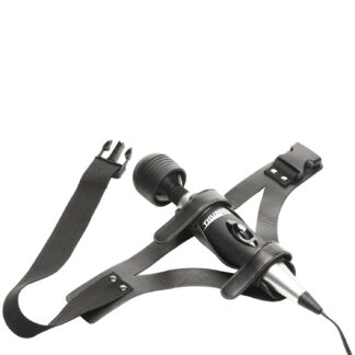Master Series Thunder Strap Wand Thigh Harness - Black