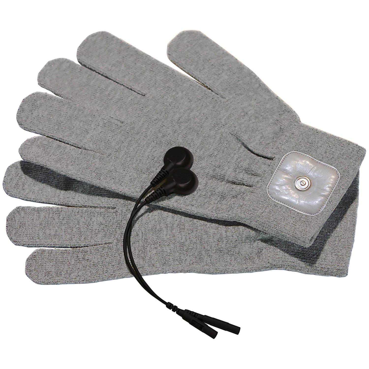 Mystim Magic Gloves - Grey - One size