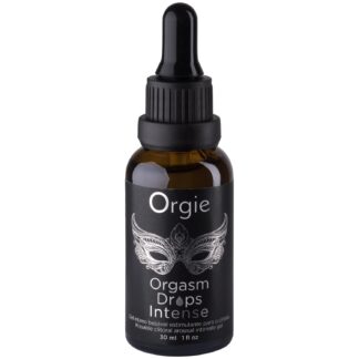 Orgie Orgasm Drops Intense Intimate Gel 30 ml - Black